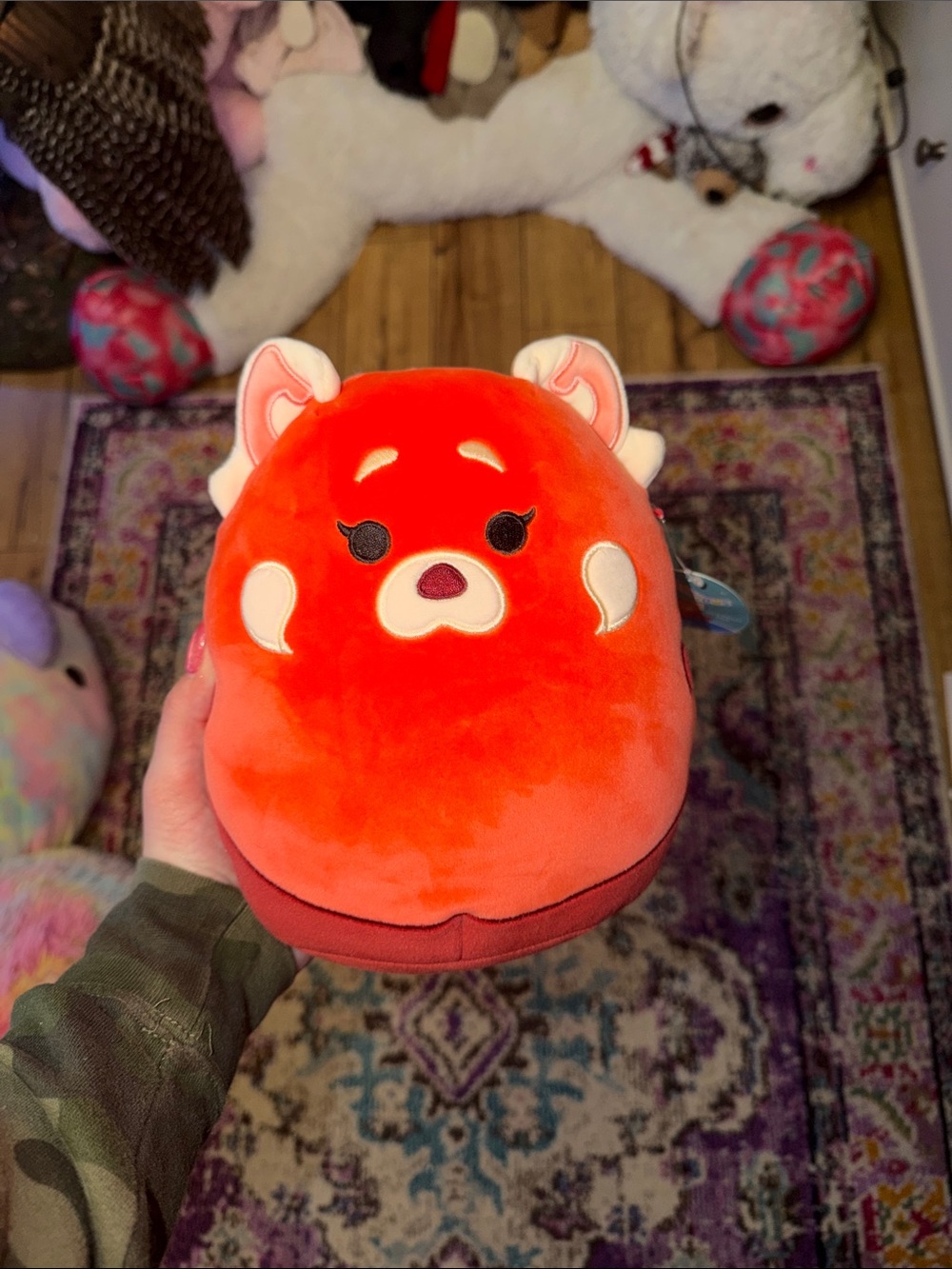 Turning red stuffed animal! Perfect to cuddle with at night.